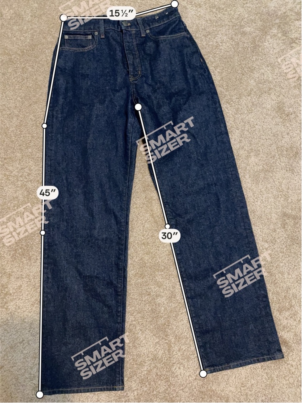 Madewell Curvy ‘90s Straight Jean Dark Wash - 28 - NWT - Picture 10 of 10